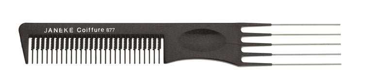COMB WITH METAL PICK, 19,5 CM - COMB WITH METAL PICK