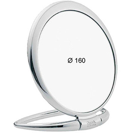 TABLE MIRROR, MAGNIFICATION X3, DIAMETER 16CM, SILVER COLOR - TABLE MIRROR, MAGNIFICATION