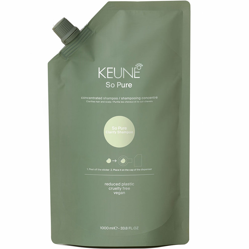 Keune So Pure Clarify Shampoo Refill 34oz