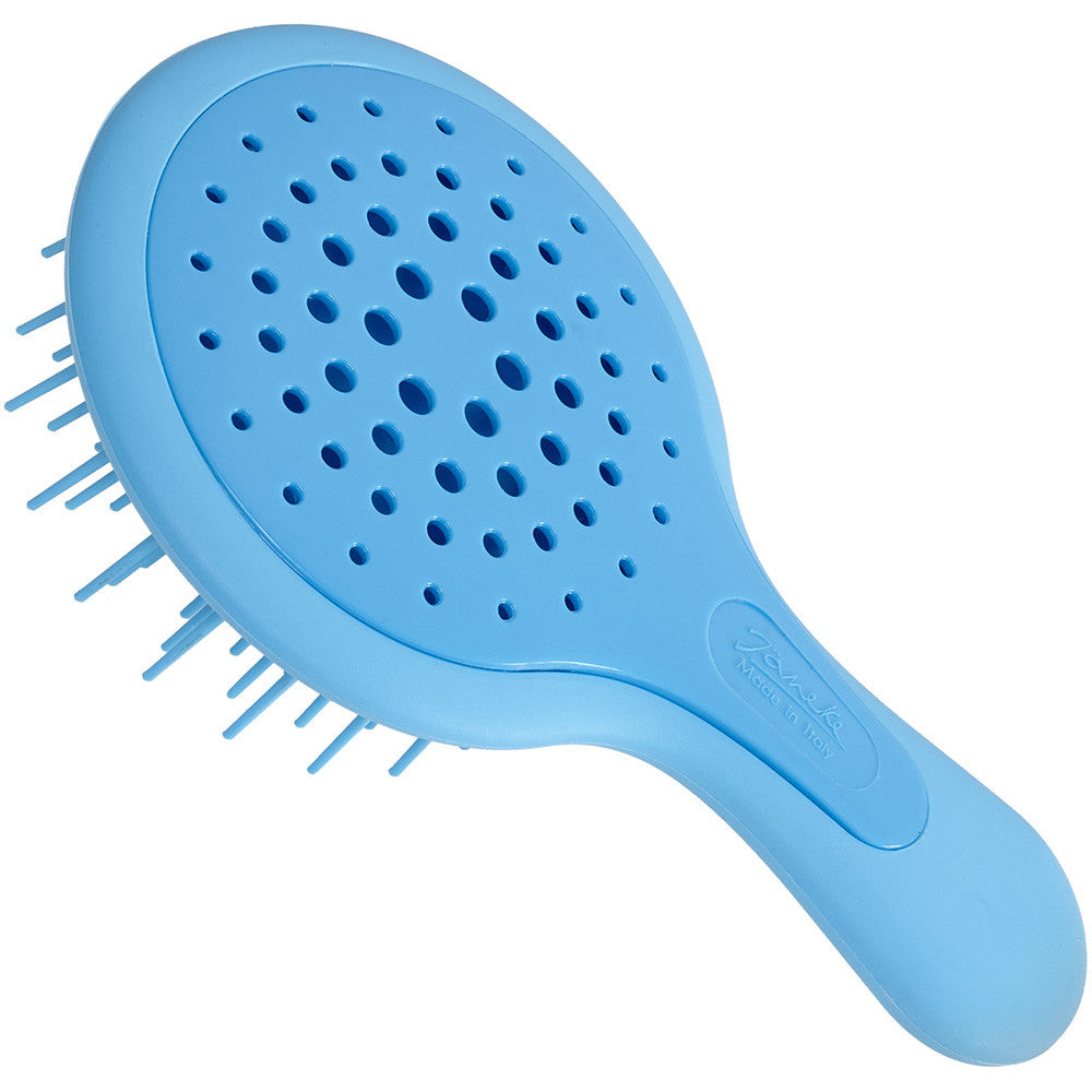 MINI SUPERBRUSH - COMPACT SILICONE HAIRBRUSH 15,5X9X3,5 CM