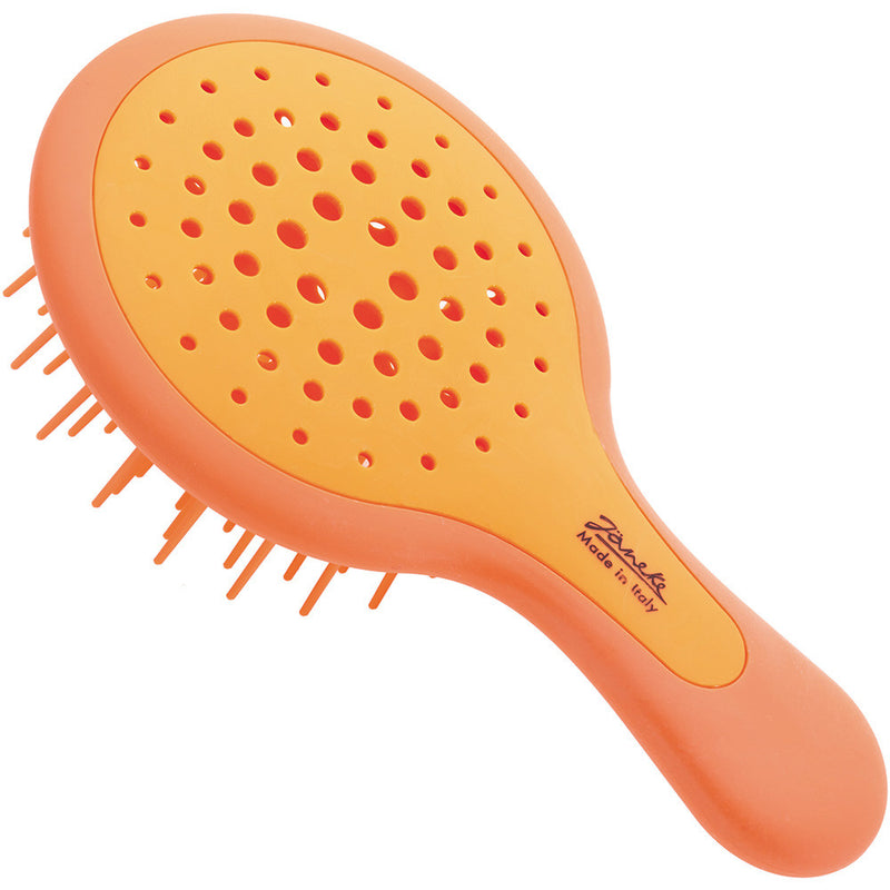 MINI SUPERBRUSH - COMPACT SILICONE HAIRBRUSH 15,5X9X3,5 CM