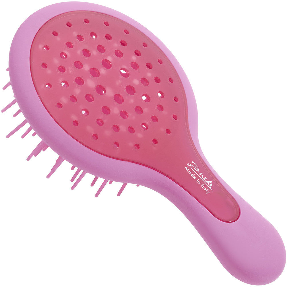 MINI SUPERBRUSH - COMPACT SILICONE HAIRBRUSH 15,5X9X3,5 CM