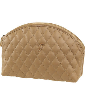 RED QUILTED POUCH, EMPTY, 23,5X16X7,5 CM - QUILTED POUCH