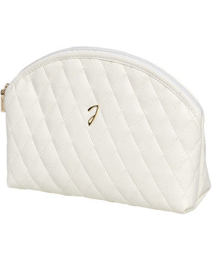 RED QUILTED POUCH, EMPTY, 23,5X16X7,5 CM - QUILTED POUCH