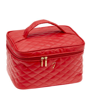 QUILTED TRAVEL BEG, BIG, EMPTY 27X17X20 CM - QUILTED TRAVEL BEG, BIG