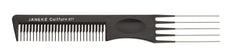COMB WITH METAL PICK, 19,5 CM - COMB WITH METAL PICK