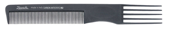 COMB WITH PICK 21 CM - COMB WITH PICK 21CM CARBON FIBRE
