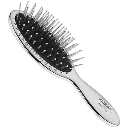 SMALL AIR-CUSHIONED BRUSH, SILVER COLOR - SMALL AIR-CUSHIONED BRUSH, SILVER COLOR