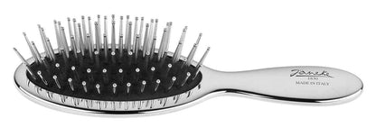 SMALL AIR-CUSHIONED BRUSH, SILVER COLOR - SMALL AIR-CUSHIONED BRUSH, SILVER COLOR