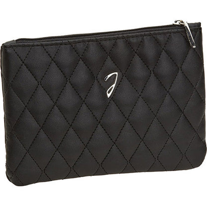 MEDIUM QUILTED POUCH, 18X12CM - MEDIUM QUILTED POUCH