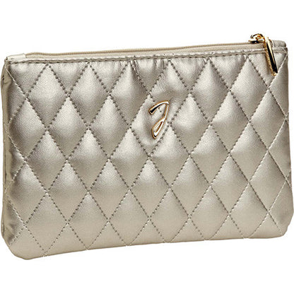 MEDIUM QUILTED POUCH, 18X12CM - MEDIUM QUILTED POUCH