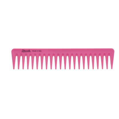 KIT OF 6 SUPERCOMB STYLING AND GEL SPREADING COMBS, ASSORTED IN VARIOUS FLUORESCENT COLORS,