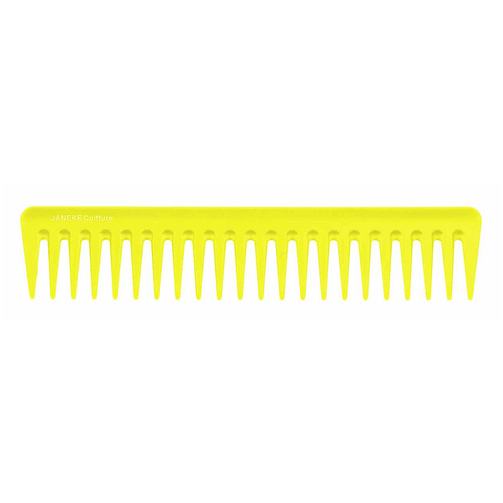 KIT OF 6 SUPERCOMB STYLING AND GEL SPREADING COMBS, ASSORTED IN VARIOUS FLUORESCENT COLORS,