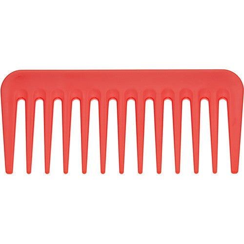 KIT OF 6 SMALL SUPERCOMBS, GEL APPLICATION COMBS FOR STYLING IN VARIOUS FLUO COLORS,