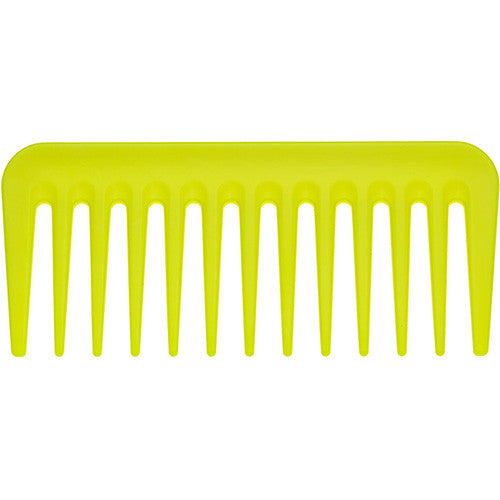 KIT OF 6 SMALL SUPERCOMBS, GEL APPLICATION COMBS FOR STYLING IN VARIOUS FLUO COLORS,