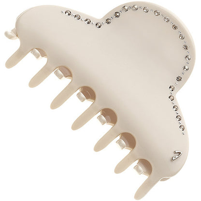 GIFT BOX IVORY HAIR CLIP AND HAIR BARRETTE WITH SWAROWSKI - GIFT BOX IVORY