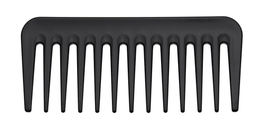 SMALL BLACK SUPERCOMB FOR STYLING AND GEL APPLICATION, 11X5 CM - SMALL BLACK SUPERCOMB