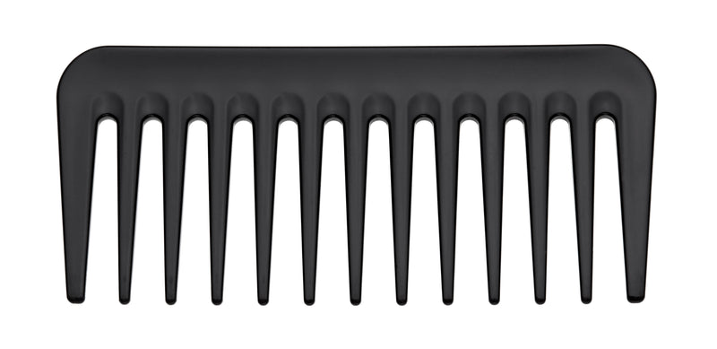 SMALL BLACK SUPERCOMB FOR STYLING AND GEL APPLICATION, 11X5 CM - SMALL BLACK SUPERCOMB