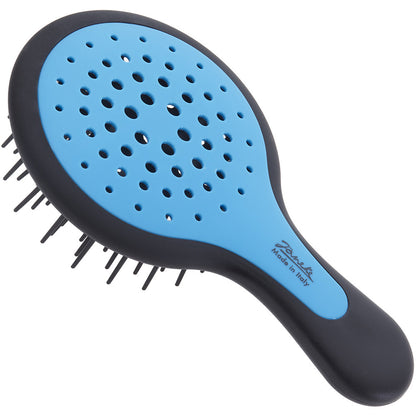 MINI SUPERBRUSH - COMPACT SILICON HAIRBRUSH FLUO 15.5X9X3,5
