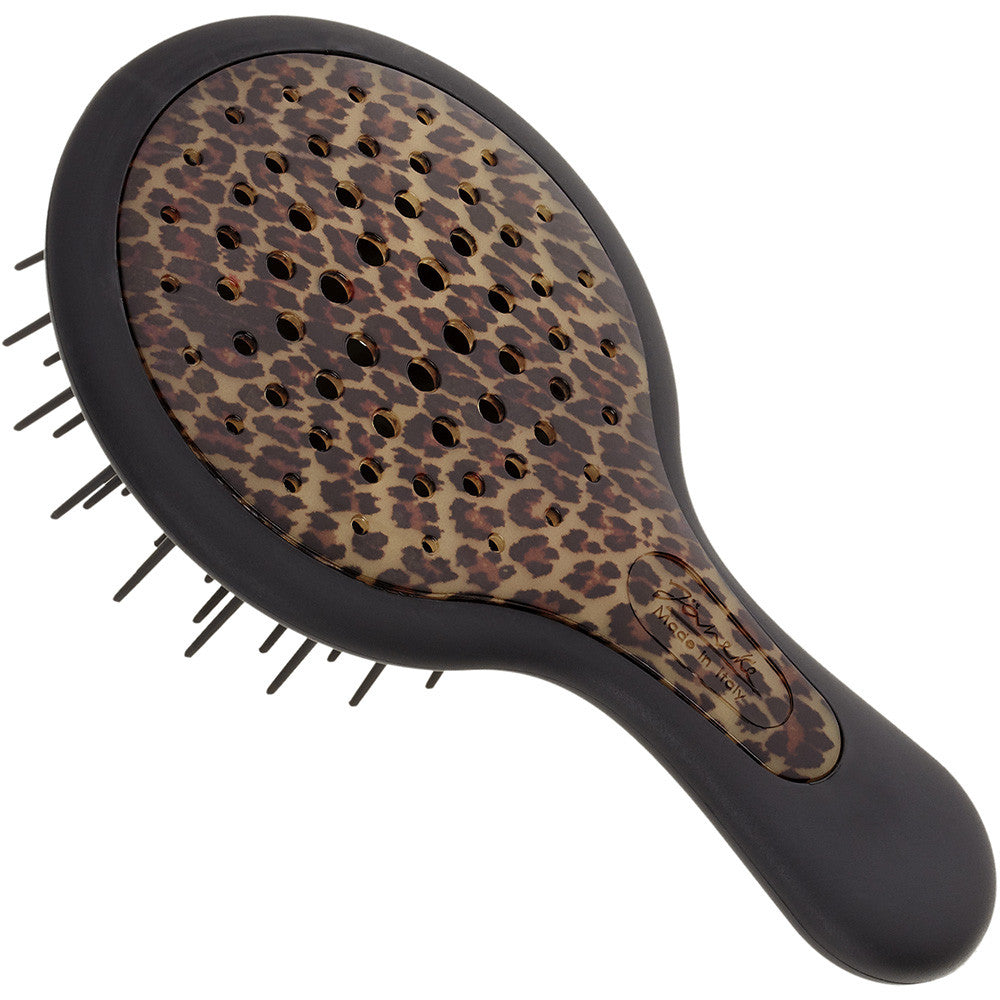 MINI SUPERBRUSH - COMPACT SILICON HAIRBRUSH FLUO 15.5X9X3,5