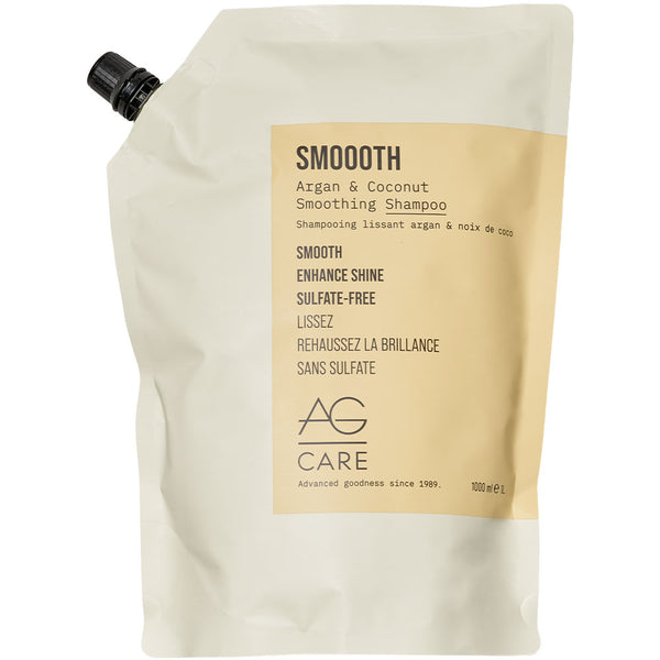 AG Care Smoooth Argan & Coconut Smoothing Shampoo Refill 34oz