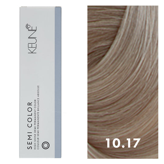 Keune Semi Color 10.17 Lightest Ash Violet Blonde 2oz