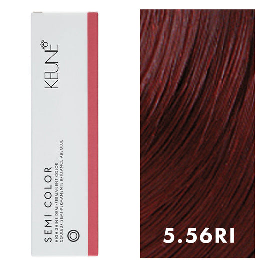 Keune Semi Color 5.56RI Light Infinity Mahogany Red Brown 2oz