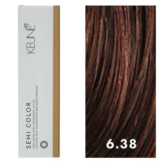 Keune Semi Color 6.38 Dark Golden Mocha Blonde 2oz