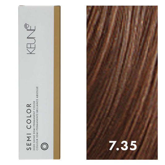 Keune Semi Color 7.35 Medium Golden Mahogany Blonde 2oz