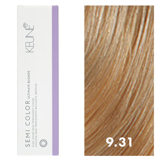 Keune Semi Color 9.31 Very Light Gold Ash Blonde 2oz