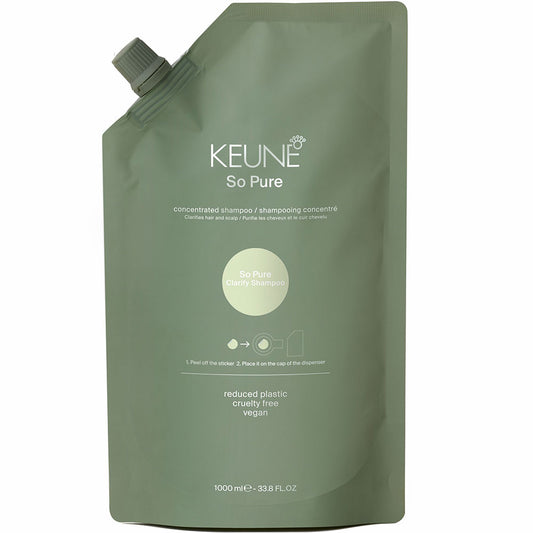 Keune So Pure Clarify Shampoo Refill 34oz