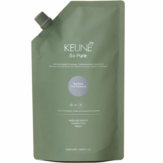 Keune So Pure Cool Silver Shampoo Refill 34oz
