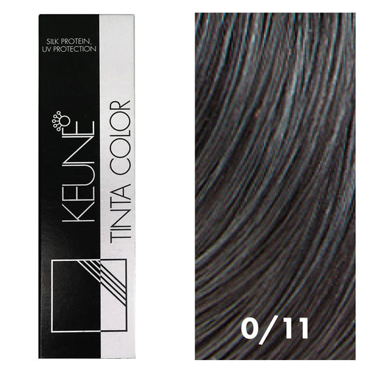 Keune Tinta Color 0/11 Mix Color Ash Blue 2oz