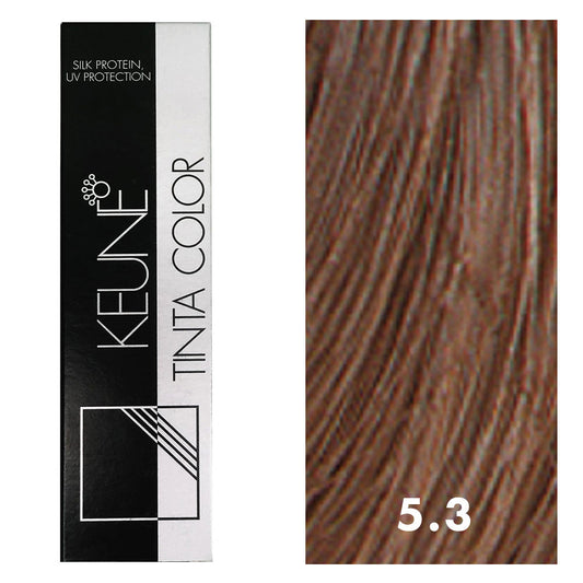 Keune Tinta Color 5.3 Light Golden Brown 2oz