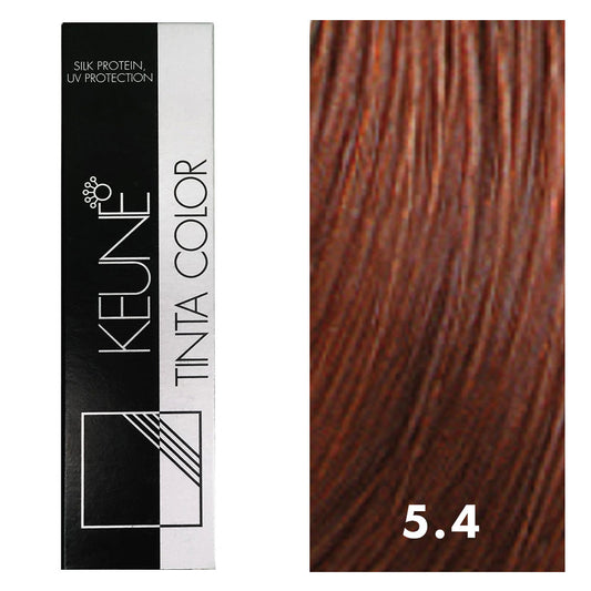 Keune Tinta Color 5.4 Light Copper Brown 2oz