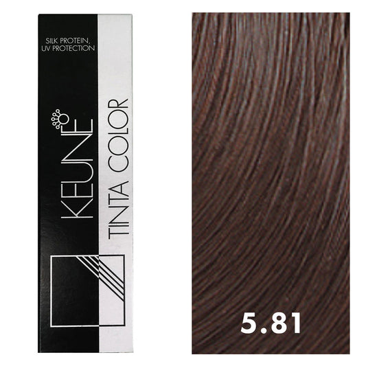 Keune Tinta Color 5.81 Light Mahogany Ash Brown 2oz