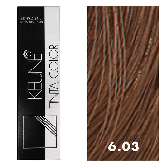 Keune Tinta Color 6.03 Dark Natural Golden Blonde 2oz