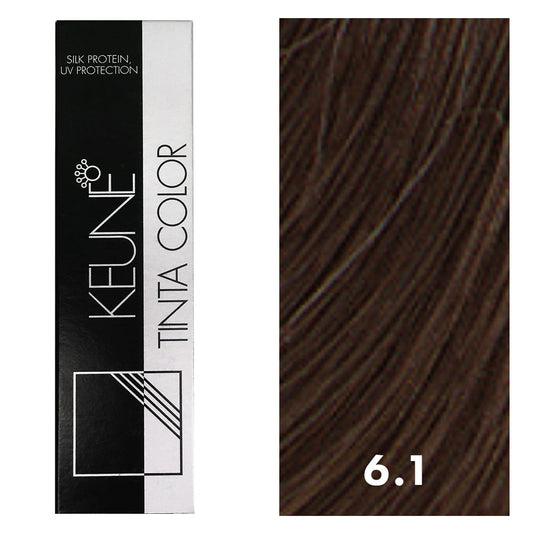 Keune Tinta Color 6.1 Dark Ash Blonde 2oz