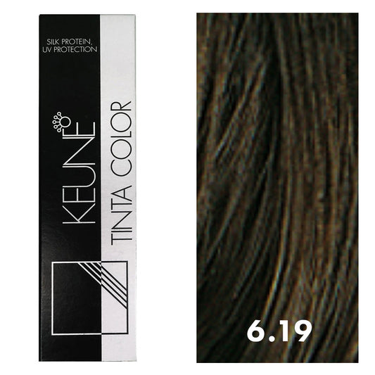 Keune Tinta Color 6.19 Dark Matte Blonde 2oz