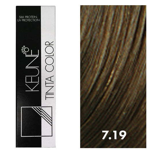 Keune Tinta Color 7.19 Medium Ash Green Blonde 2oz