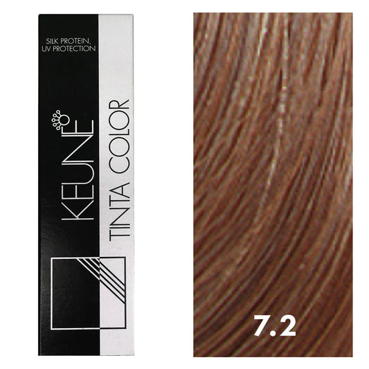 Keune Tinta Color 7.2 Medium Pearl Blonde 2oz
