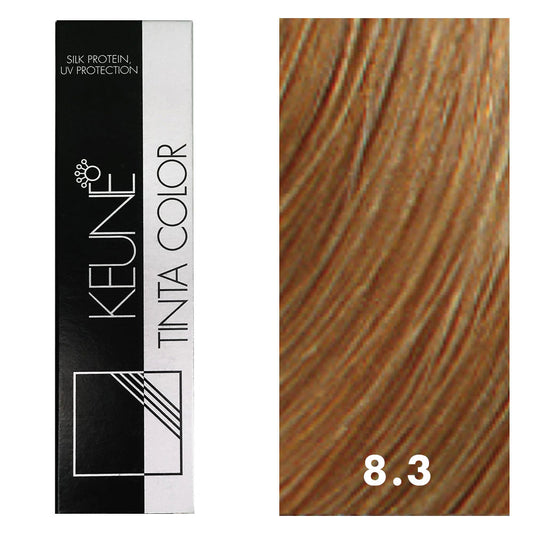 Keune Tinta Color 8.3 Light Golden Blonde 2oz