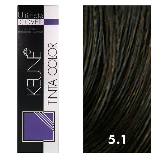 Keune Tinta Color 5.1UC Light Ash Brown 2oz