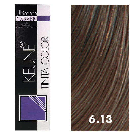 Keune Tinta Color 6.13 Dark Ash Golden Blonde 2oz
