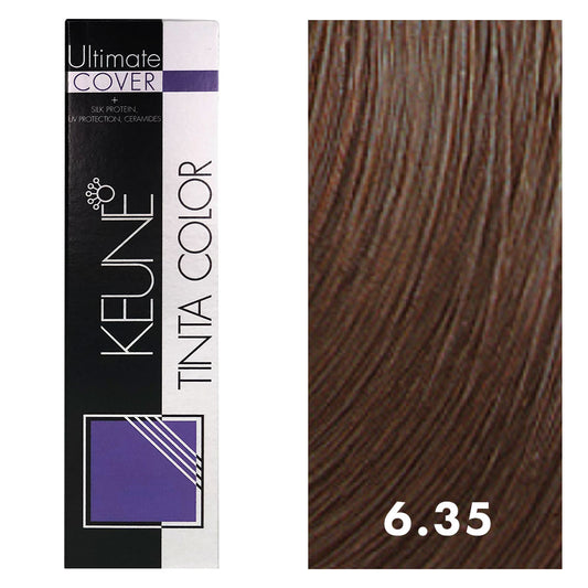 Keune Tinta Color 6.35 Dark Golden Mahogany Blonde 2oz