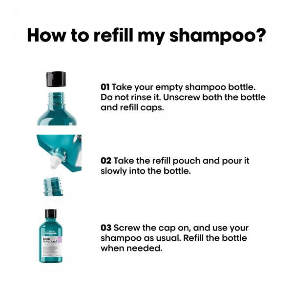 Scalp Advanced - Shampoo 16.9oz - Refill Pouch